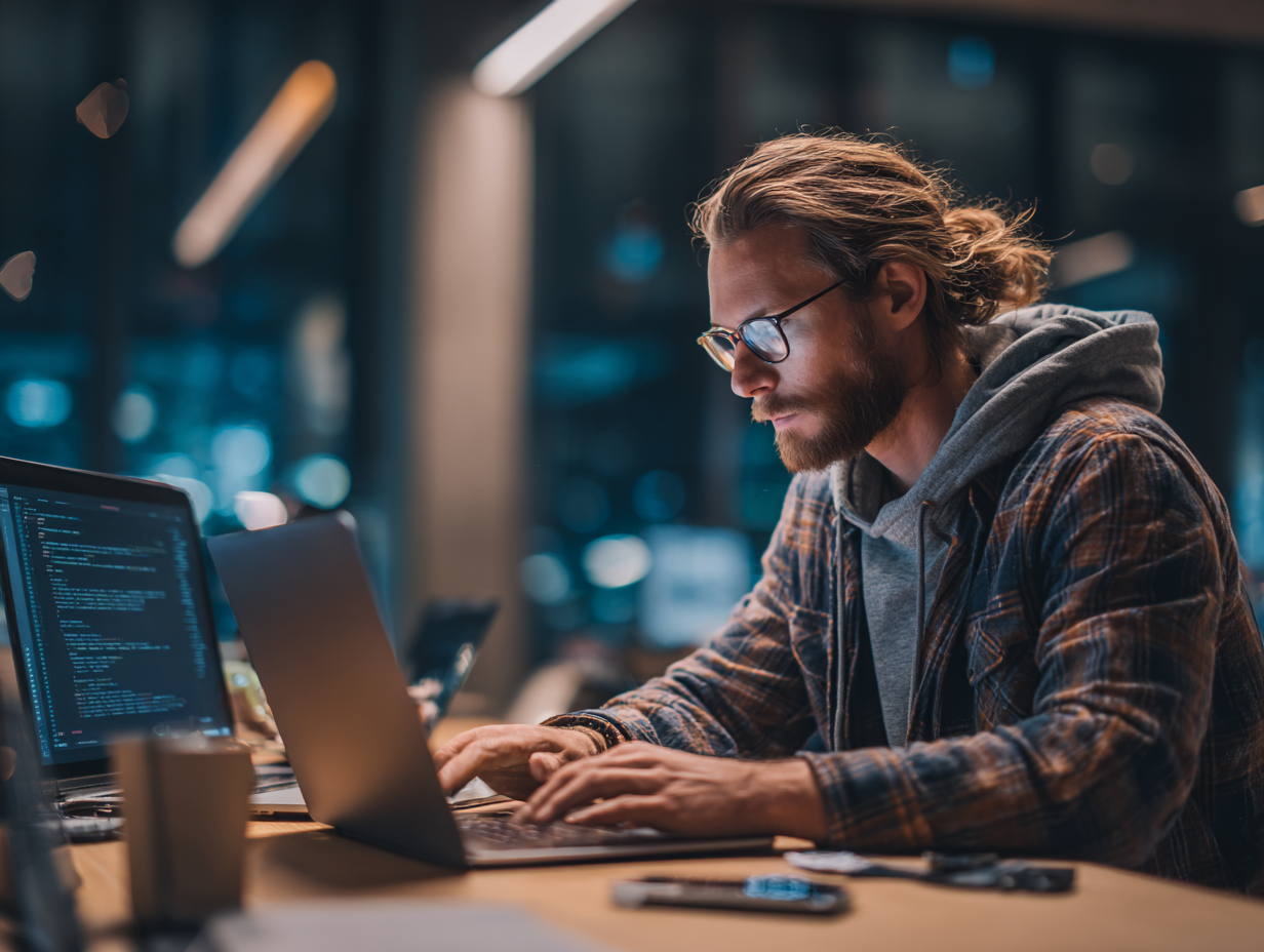 Lifecycle roadmap drawn on wall